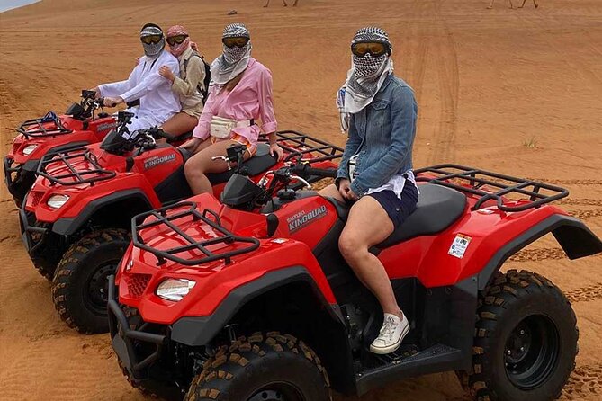 Dubai: Buggy Dune Bashing, Sand Boarding, Camel Ride & Show - Red dunes, speed, and plenty of sand
