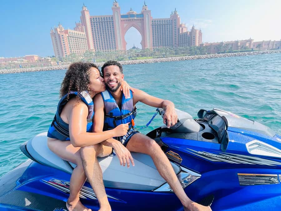 Dubai: Burj Al Arab and Atlantis Jet Ski Tour - Price and overall value at $32 per group