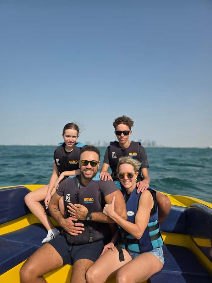 Dubai: Burj Al Arab Parasailing, Ice Cream, Pics, and Videos - Burj Al Arab, Burj Khalifa, and Palm views
