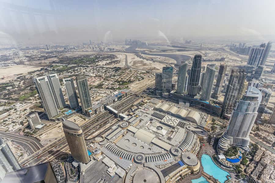 Dubai: Burj Khalifa Sky Level 148, 124, & 125 Entry Ticket - What you see from Level 148