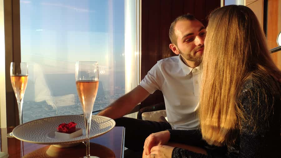 Dubai: Burj Khalifa Sunset Engagement with Porsche Pickup - How much value do you get for $1,806?