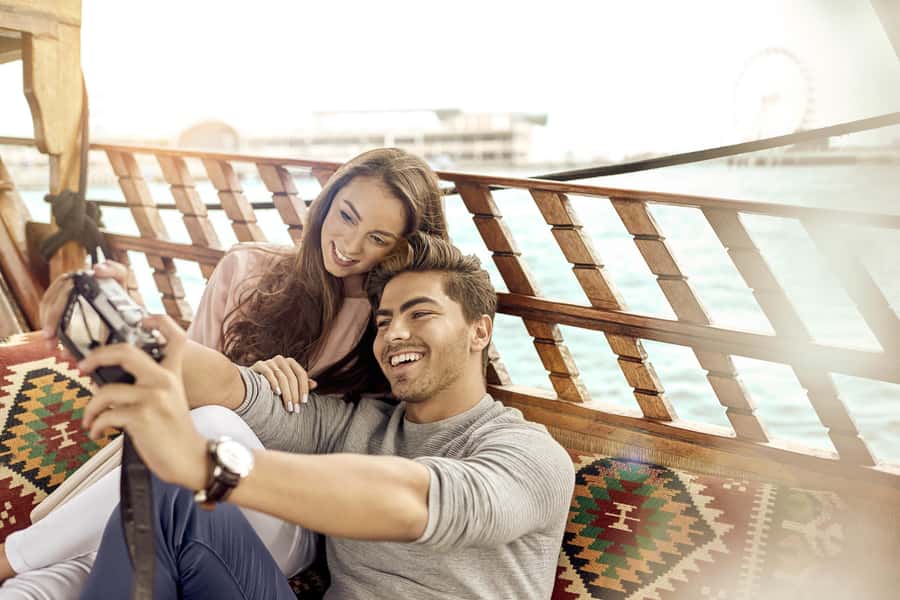 Dubai: Burj Khalifa Sunset on an Abra - Key points at a glance