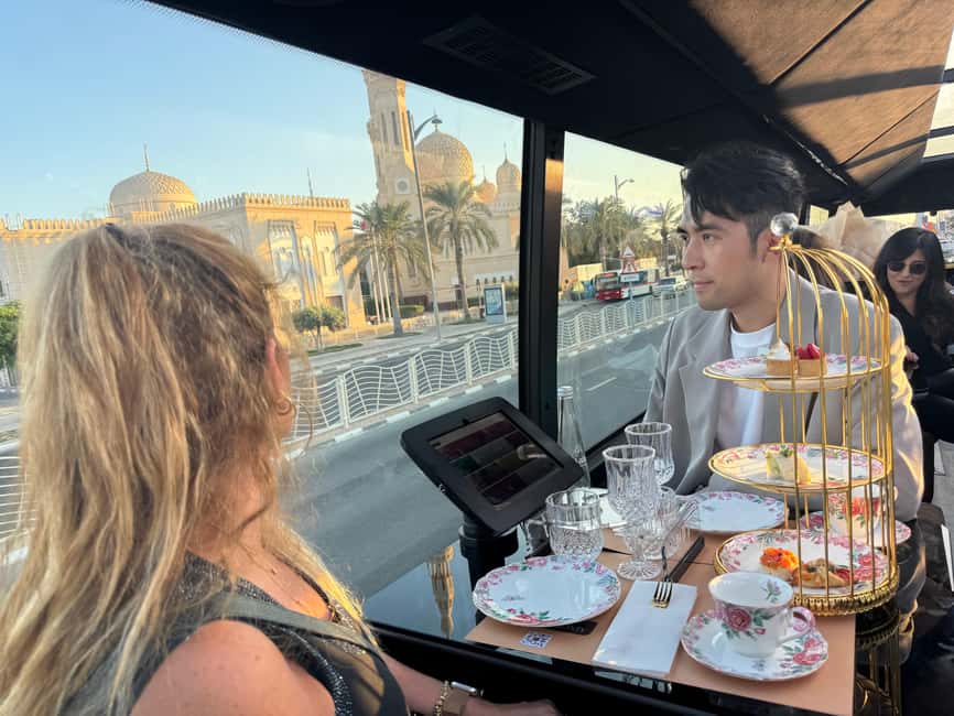 Dubai: Bustronomy Panoramic Afternoon Tea City Tour - Key points to know before booking