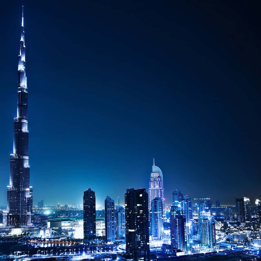 Dubai by Night City Tour with Fountain Show - Sheikh Zayed Road makes the transfer part of the sightseeing