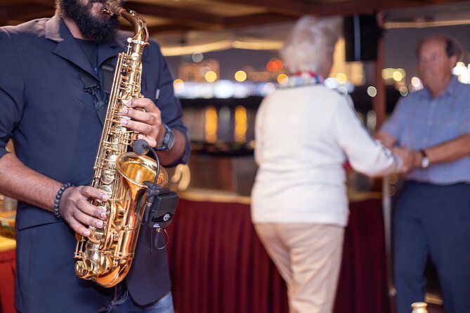 Dubai Canal Dinner Cruise with La Perle Show Tickets Combo - Dinner: useful, filling, and not the main event