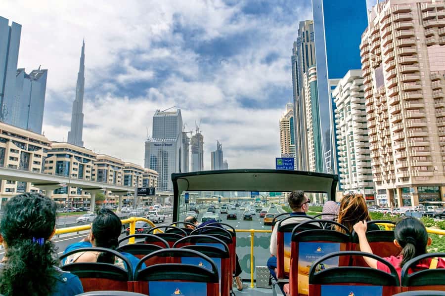 Dubai: City Sightseeing HOHO Bus Tour + Sunset & Night Tour - Why this bus works well in a spread-out city