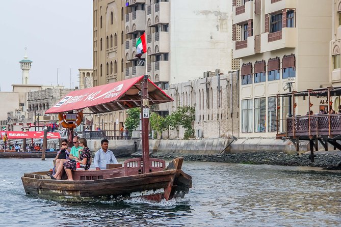 Dubai City Sightseeing Tour from Abu Dhabi - Crossing Dubai Creek by abra