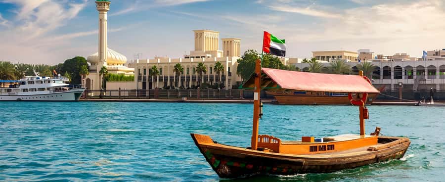 Dubai City Tour and Desert Safari Full-Day Combo - The drive to Lahbab’s red dunes