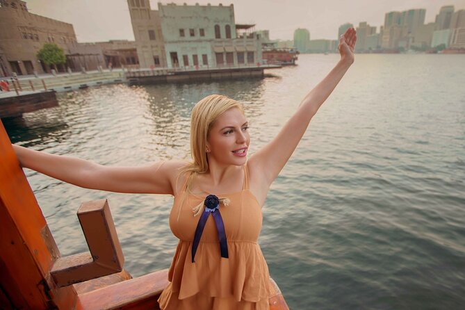 Dubai Creek Dhow Sightseeing Cruise - Heritage Village and the Shindaga Peninsula