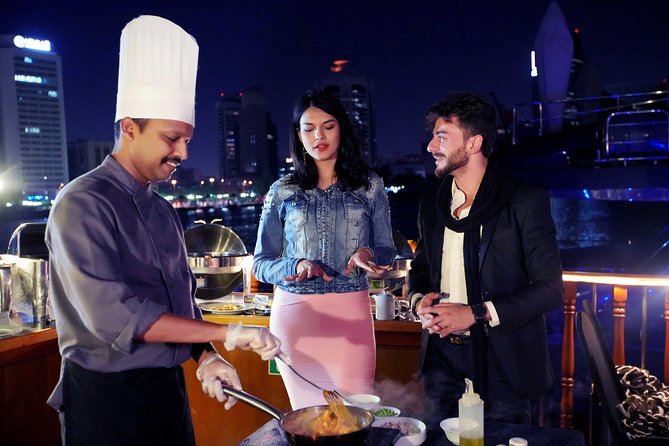 Dubai Creek Luxury Dhow Dinner Cruise with Optional Transfer - Dinner: pleasant for some, uneven for others