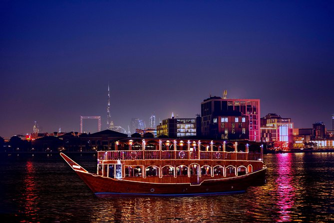 Dubai Creek Luxury Dhow Dinner Cruise with Optional Transfer - Service, seating, and boat condition