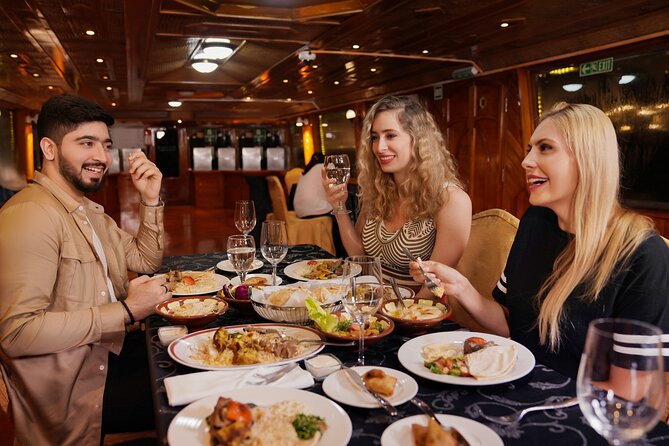 Dubai Creek Luxury Dhow Dinner Cruise with Optional Transfer - Arriving at Al Seef at 8:30 pm