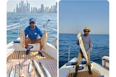 Dubai Deep Sea Fishing 4 hours + BBQ of Catch