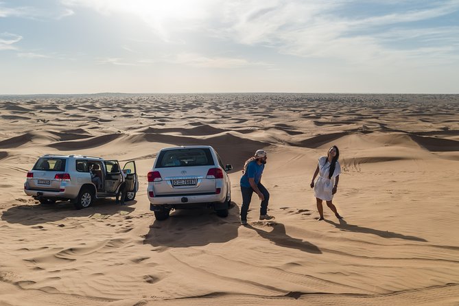 Dubai Desert Discovery: Red Dunes Safari, Sandboard & Camel Ride - The guides can make or break the day