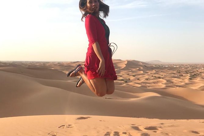 Dubai Desert Red Dune Half-Day Safari Adventure and BBQ Dinner - Belly Dance, Tanoura, and Fire Shows
