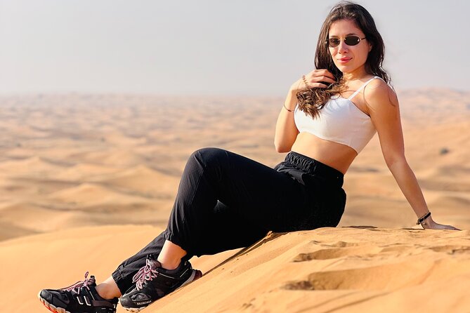 Dubai Desert Safari, BBQ, Live Shows, Camel, Sandboard (7-Hours) - Leaving Dubai for Lahbab’s red dunes