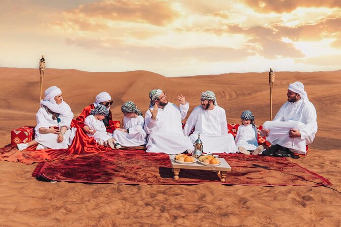 Dubai Desert Safari, BBQ, Live Shows, Camel, Sandboard (7-Hours) - What the $69.78 price really covers
