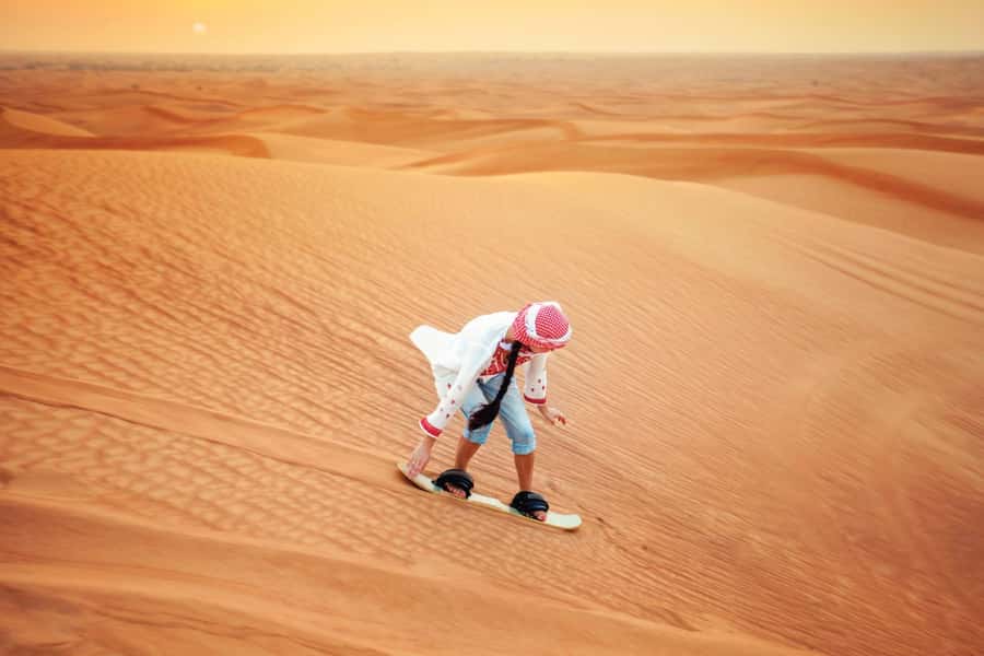 Dubai: Desert Safari, Camel Ride, and BBQ Dinner - Leaving Dubai for the dunes