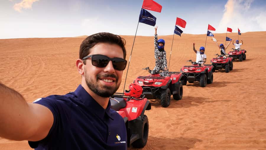 Dubai Desert Safari - Camel Ride, Sandboarding & 30 Min Quad - Key points to know before booking