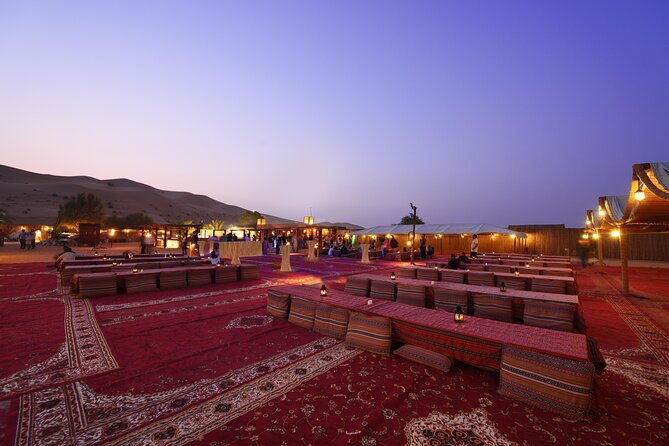 Dubai Desert Safari: Camel Ride, Sandboarding, BBQ & House Drinks - Leaving Dubai behind at 3:30 pm
