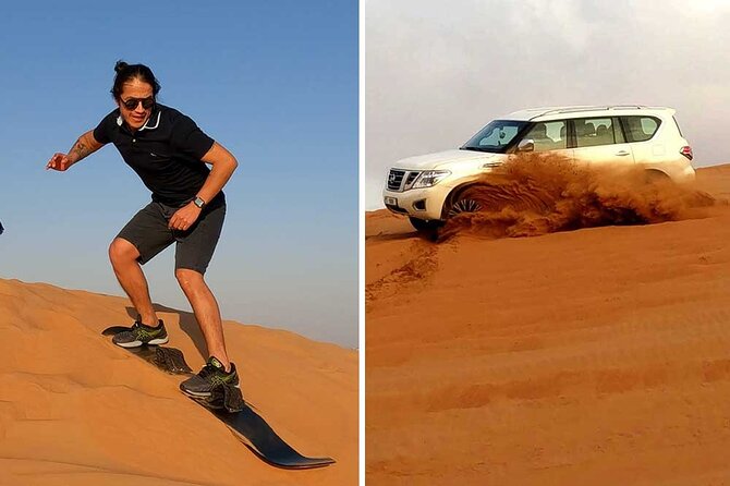 Dubai: Desert Safari, Camel Ride, Show & Optional Dinner - From Dubai streets to Lahbab’s red dunes