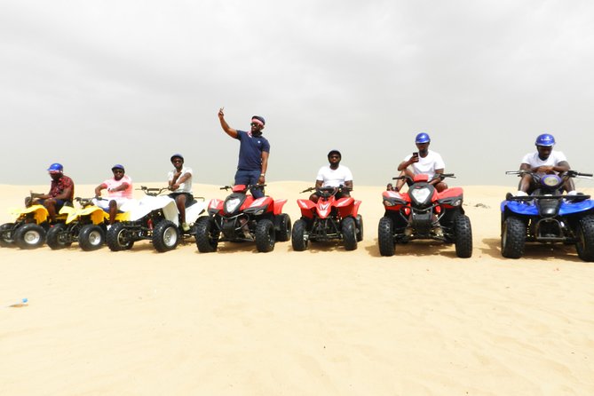 Dubai Desert Safari Dune Bashing, 60min ATV Quad, Camel Ride, BBQ - BBQ dinner, Arabic drinks, and four stage shows