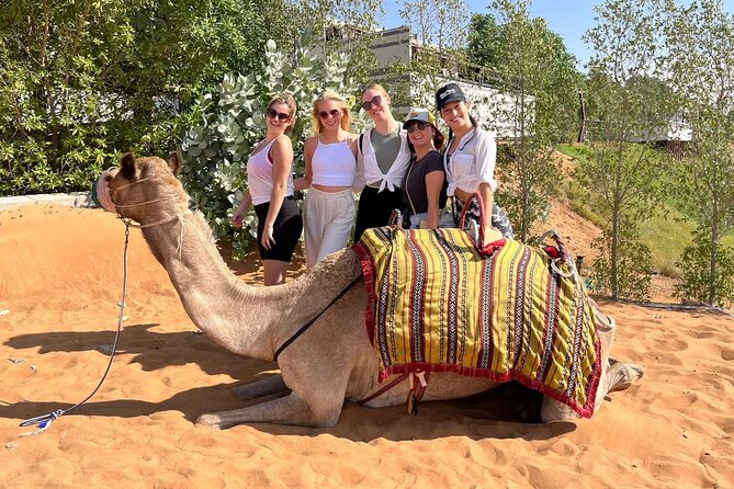 Dubai Desert Safari: Dune Bashing, Camel Ride & BBQ Dinner - A short camel ride at the desert camp