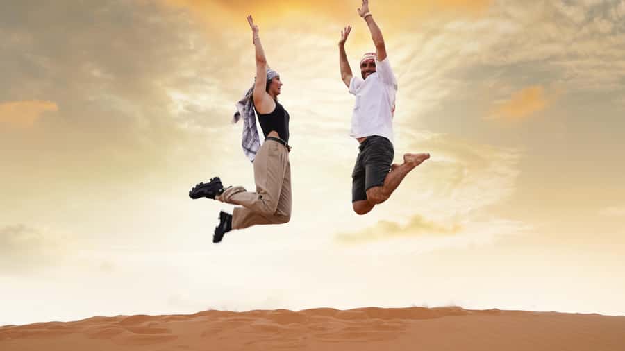 Dubai Desert Safari - Sandboarding, Quad Bike & BBQ Options - BBQ buffet and the evening shows