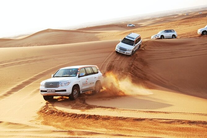 Dubai Desert Safari With BBQ dinner - From Dubai streets to rolling desert dunes
