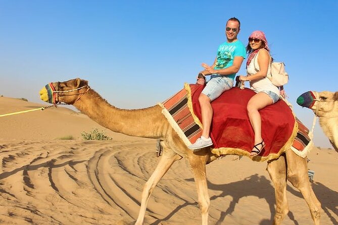 Dubai Desert Safari With BBQ dinner - Tanura, belly dancing, fire, and a busy evening program