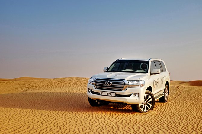 Dubai Desert Safari with Dune Bashing, Camel Rides & BBQ - Key points at a glance