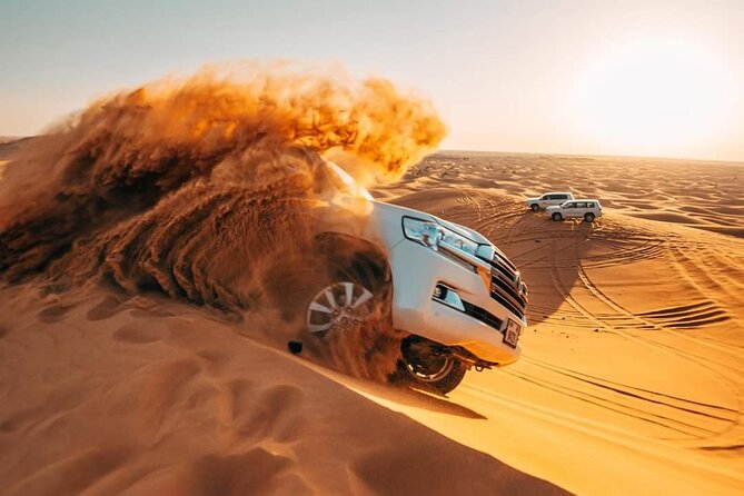 Dubai Desert Safari With Sandboarding & Camel Riding - Key points at a glance