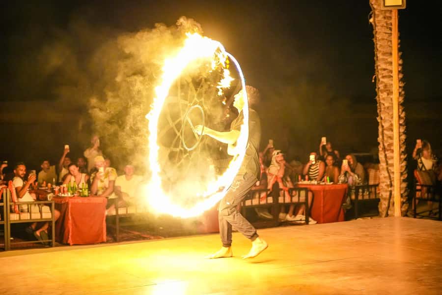 Dubai: Desert Safari with VIP BBQ and Optional Quad Bike - Belly dancing, Tanura, and the changing show program