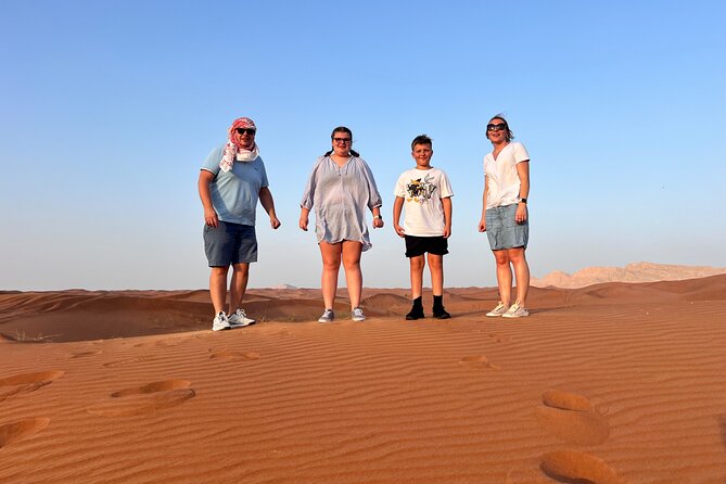 Dubai Desert Safari - Sunset photographs in the open desert