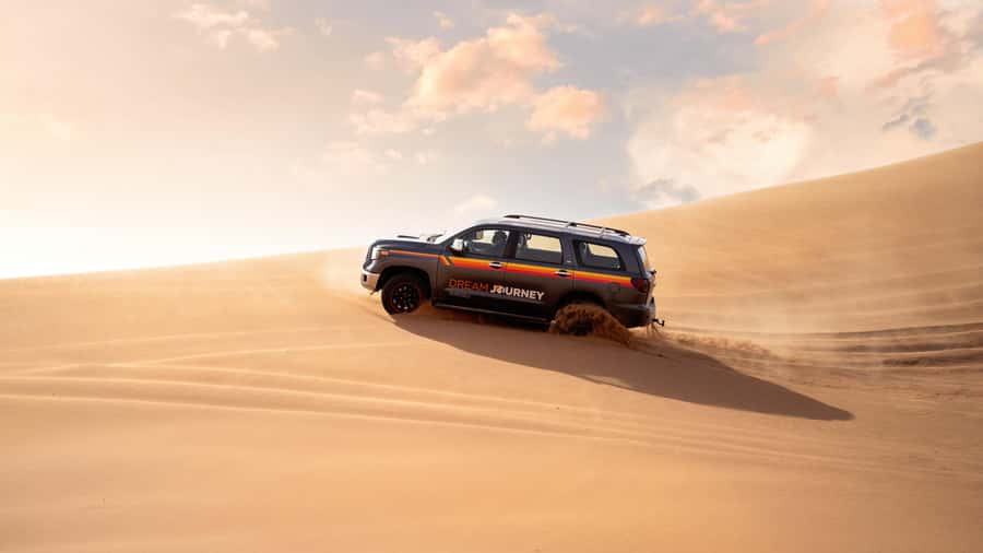 Dubai Desert Trail: Guided Quad/Polaris and Red Dunes Safari - The short camel ride