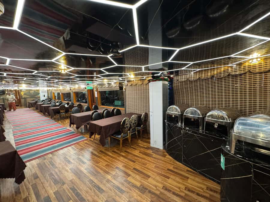 Dubai Dhow Cruise Creek,Marina Shows,Buffet & Drinks options - Shows, music, and the shared-boat atmosphere
