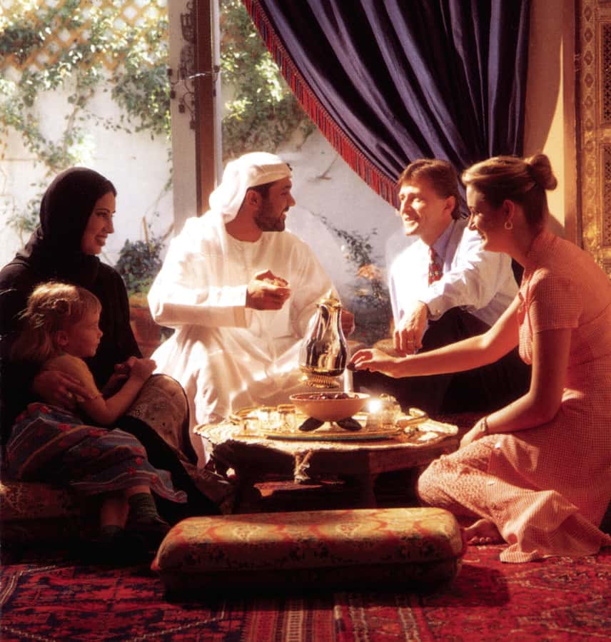 Dubai: Dinner at Sheikh Mohammed Cultural Center - The real value is the question-and-answer format