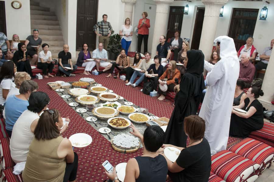 Dubai: Dinner at Sheikh Mohammed Cultural Center - What happens during the 90-minute program