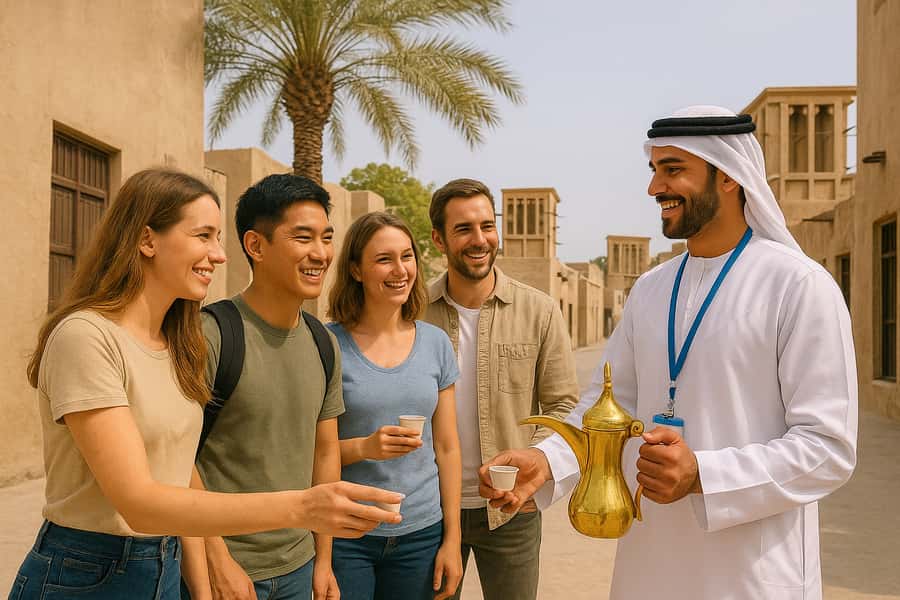 Dubai.Discover Old town,Markets,street food,Abra &Museums - Old houses, coffee, and local customs