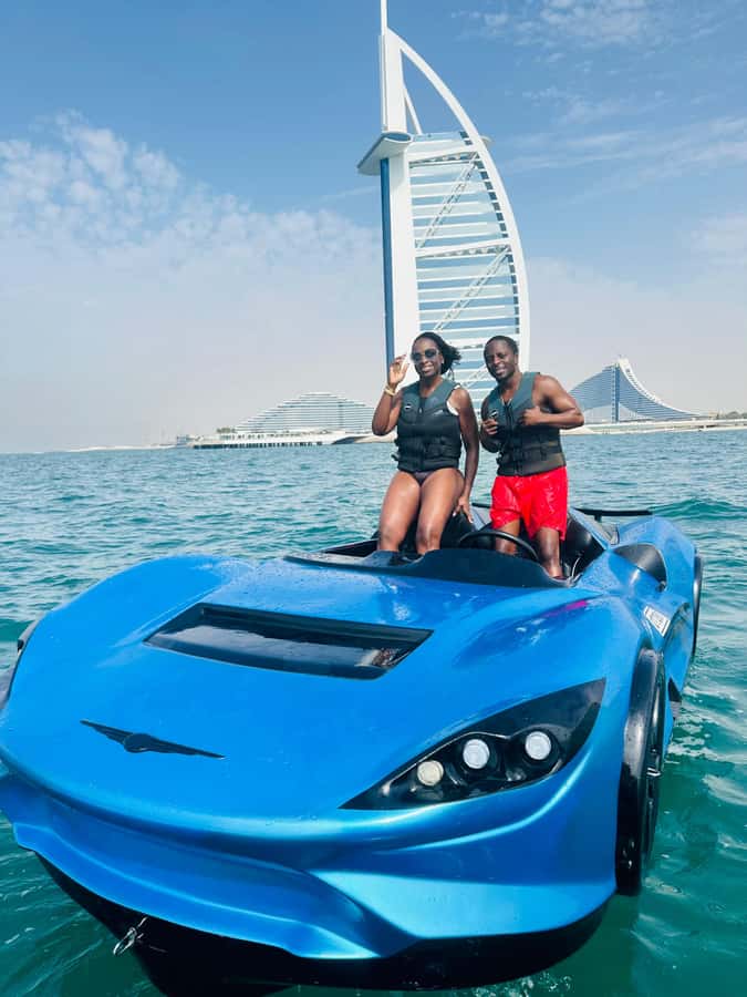 Dubai: Dubai Marina Jetcar Ride - Starting at Fishing Harbour 2 in Jumeirah