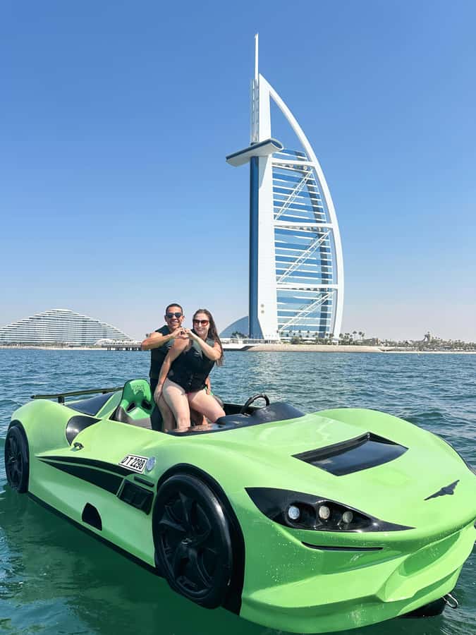 Dubai: Dubai Marina Jetcar Ride - Speed, control, and safety on the water