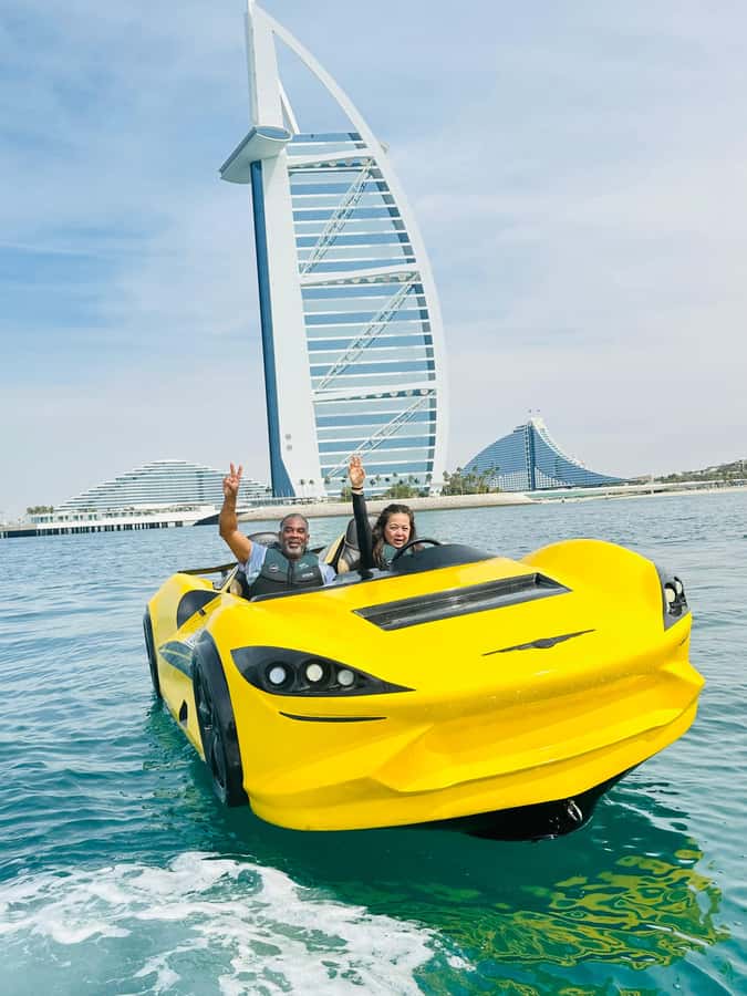 Dubai: Dubai Marina Jetcar Ride - What the $204 price includes
