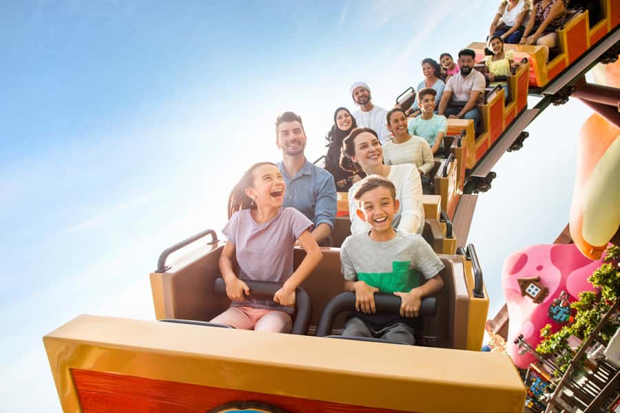 Dubai: Dubai Parks and Resorts™ Multi Parks Pass - Heat, shade, and the real pace of the day