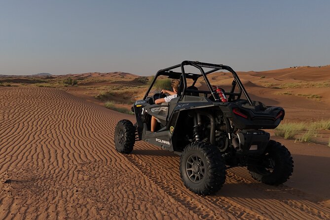 Dubai: Dune Buggy Safari and Camel Ride with Transportation - A private ride into Dubai’s red desert