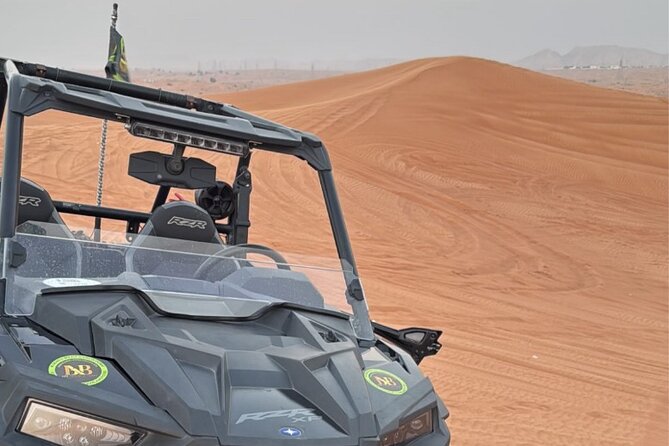 Dubai: Dune Buggy Safari and Camel Ride with Transportation - Driving the 1000cc Polaris RZR