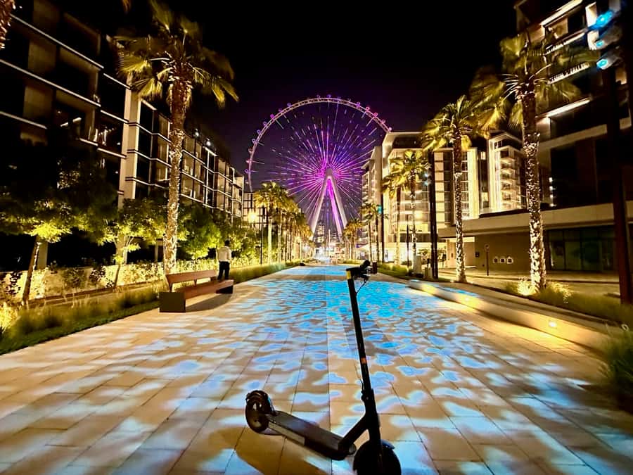 Dubai: E-Scooter Guided Tour of Marina, JBR & Bluewaters - Is $38 good value for two hours?