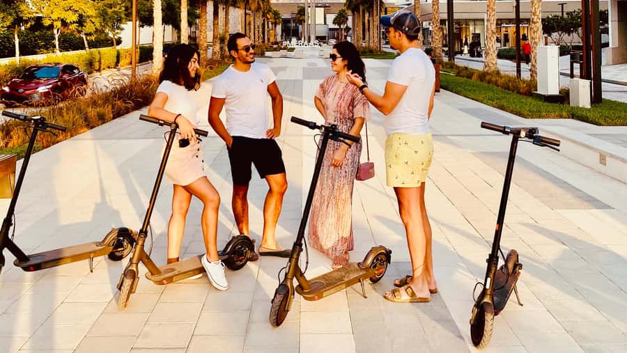Dubai: E-Scooter Guided Tour of Marina, JBR & Bluewaters - Who will get the most from this tour