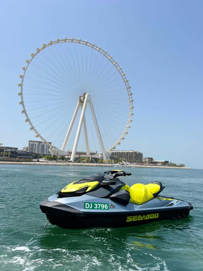 Dubai East: Guided JetsKi Ride with Sound System! - Who will enjoy this most?