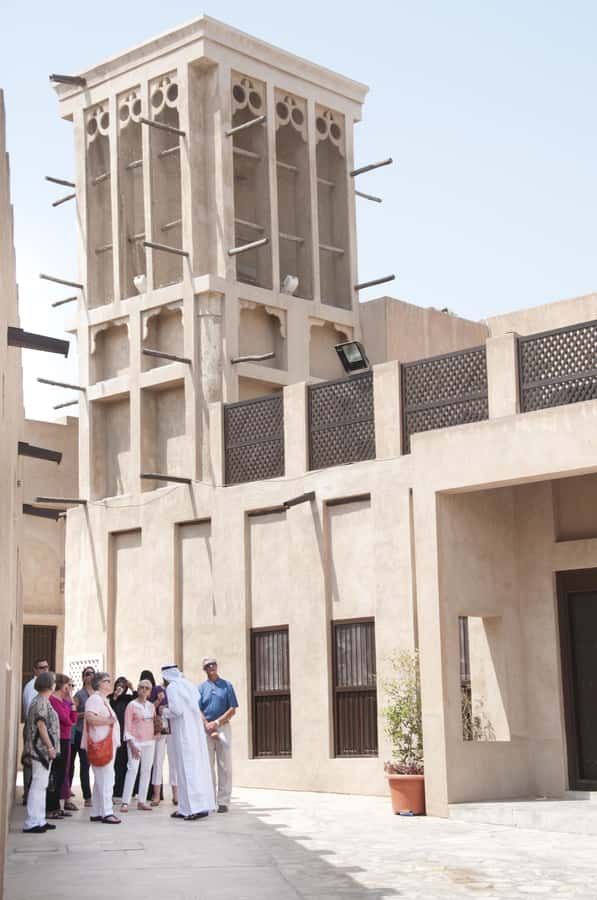 Dubai: Emirati Brunch & Culture - Entering the Al Fahidi wind tower house