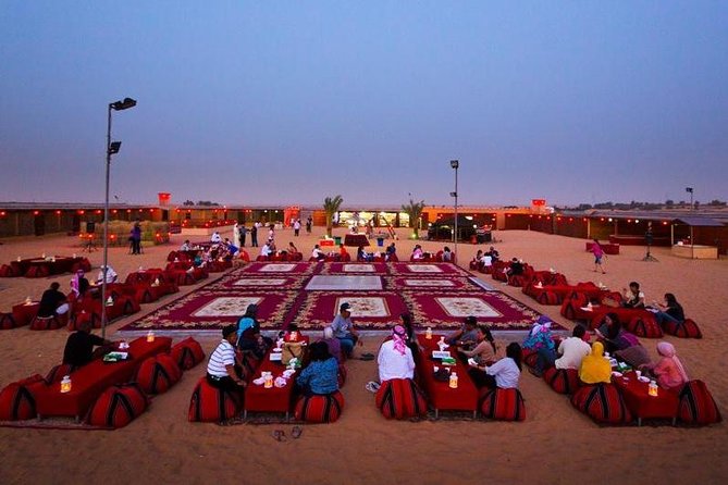 Dubai Evening 4x4 Desert Safari, Shows, Camel Ride BBQ Dinner - Four live shows after dinner